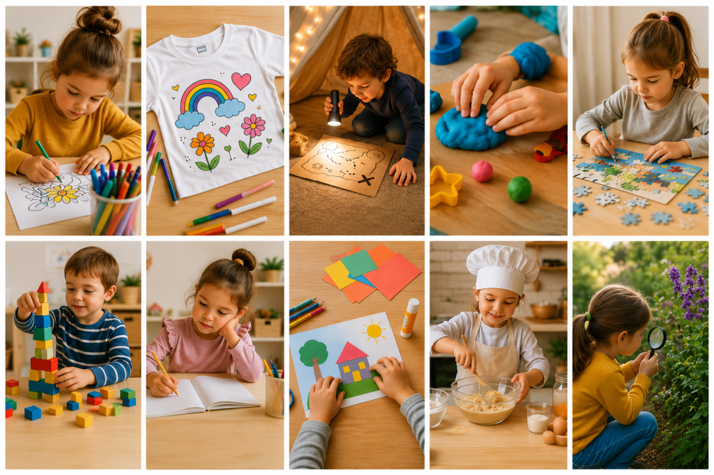 10 activités sans écran pour occuper un enfant de 3 à 8 ans