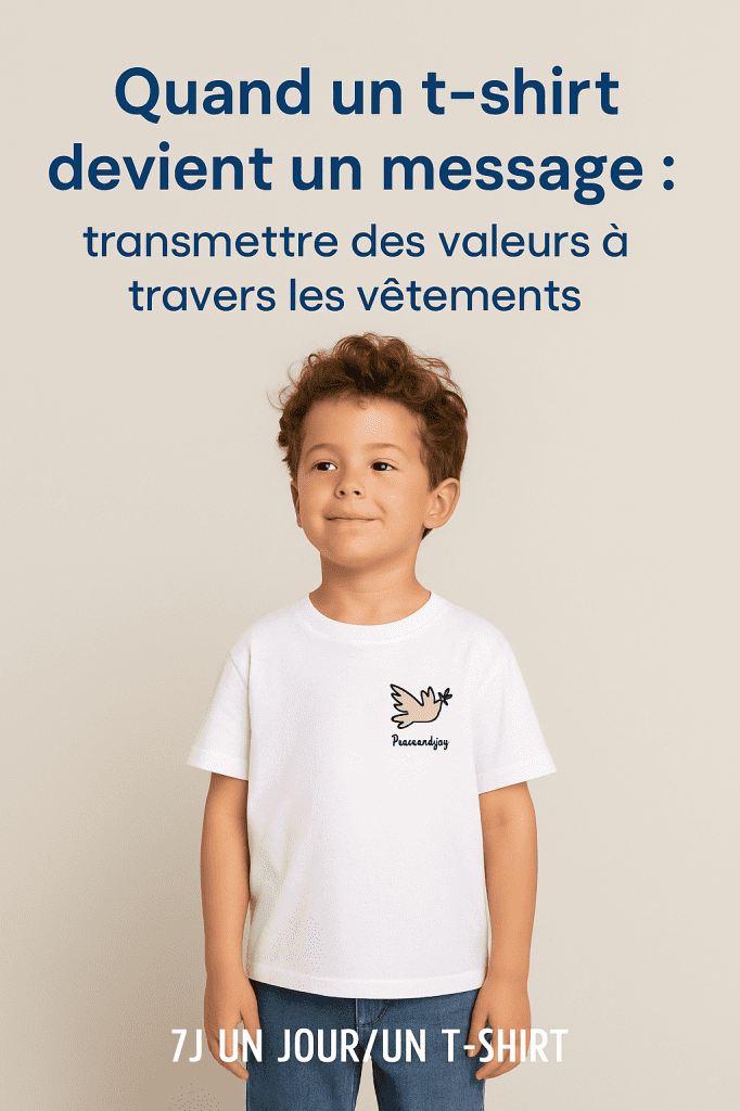 Quand un t-shirt devient un message : transmettre des valeurs à travers les vêtements
