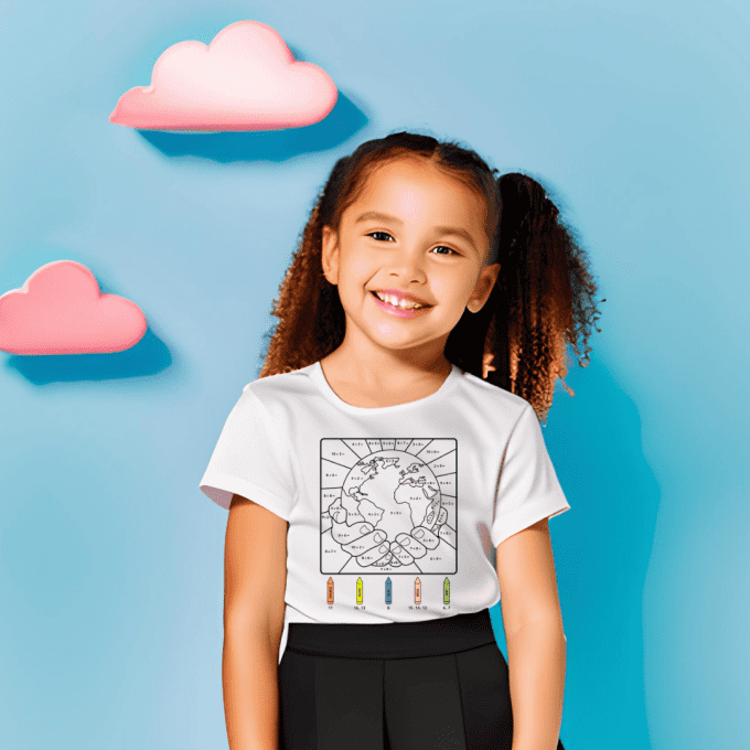 T-SHIRT TERRE | APPRENDRE À COMPTER (4-8 ans) 